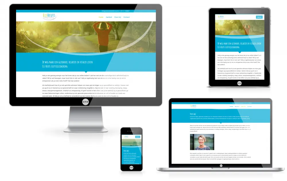 website laten maken 01Mockup2020leefstijl