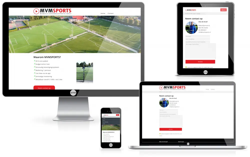 website laten maken mvmsports